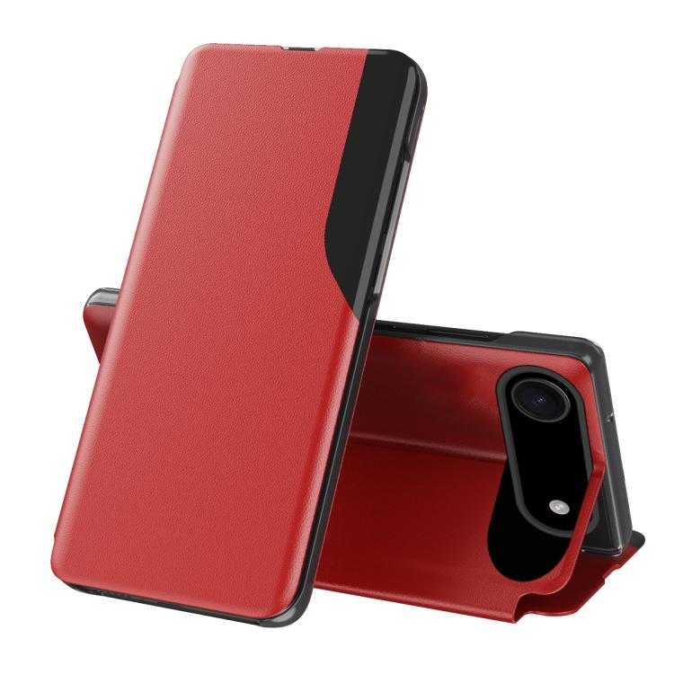 Side Display Flip Leather Phone Case