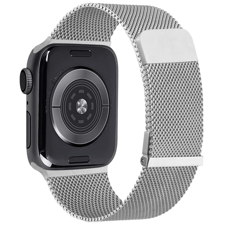 Milan Double Magnetic Steel Mesh Watch Band, For Apple Watch Ultra 49mm, For Apple Watch 8 41mm, For Apple Watch 8 45mm