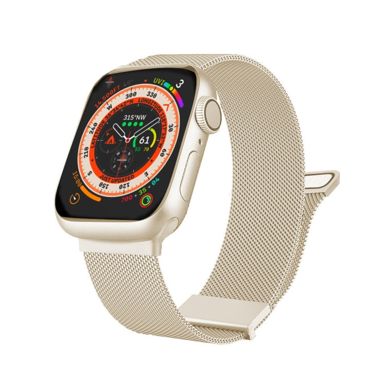 Milan Double Magnetic Steel Mesh Watch Band, For Apple Watch 6 40mm, For Apple Watch 6 44mm, For Apple Watch 5 44mm