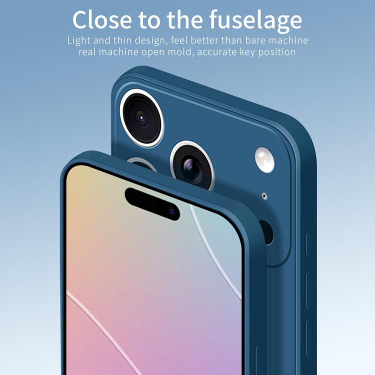 Coque de téléphone PINWUYO Sense Series en silicone liquide TPU, pour iPhone 16 Pro Max, pour iPhone 16 Pro, pour iPhone 16 Plus, pour iPhone 16, pour iPhone 15 Pro Max, pour iPhone 15 Pro, pour iPhone 15 Plus, pour iPhone 15