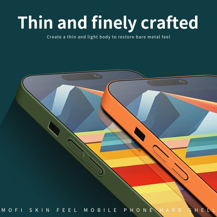 MOFI Qin Series Skin Feel All-inclusive PC Phone Case, For iPhone 15 Pro, For iPhone 15 Plus, For iPhone 15