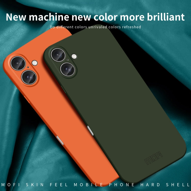 MOFI Qin Series Skin Feel All-inclusive PC Phone Case, For iPhone 16 Plus, For iPhone 16, For iPhone 15 Pro Max