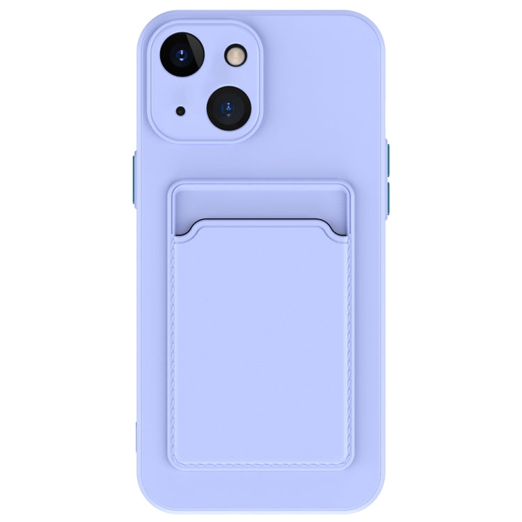 Skin Feel Card Contrast Color Button TPU Phone Case, For iPhone 15 Plus, For iPhone 15