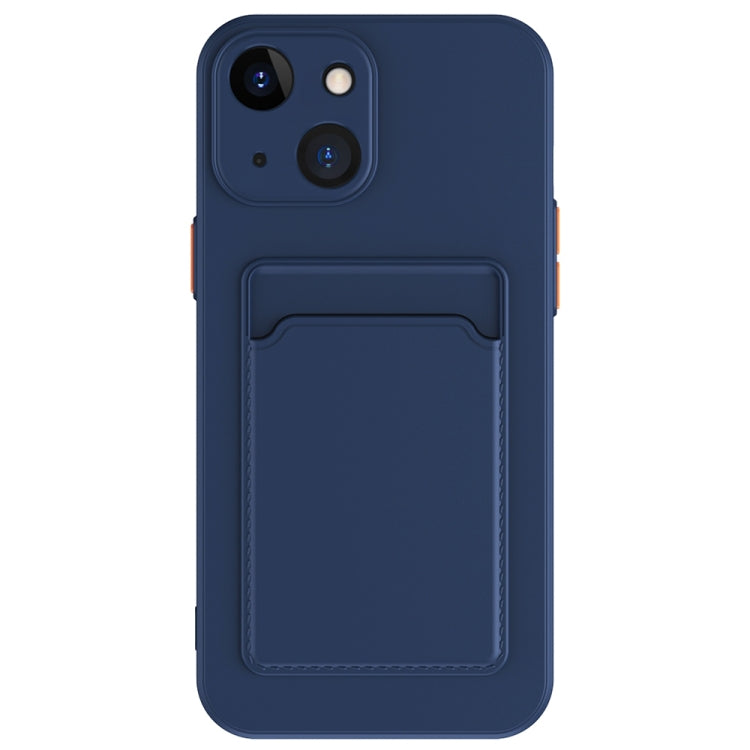 Skin Feel Card Contrast Color Button TPU Phone Case, For iPhone 15 Plus, For iPhone 15