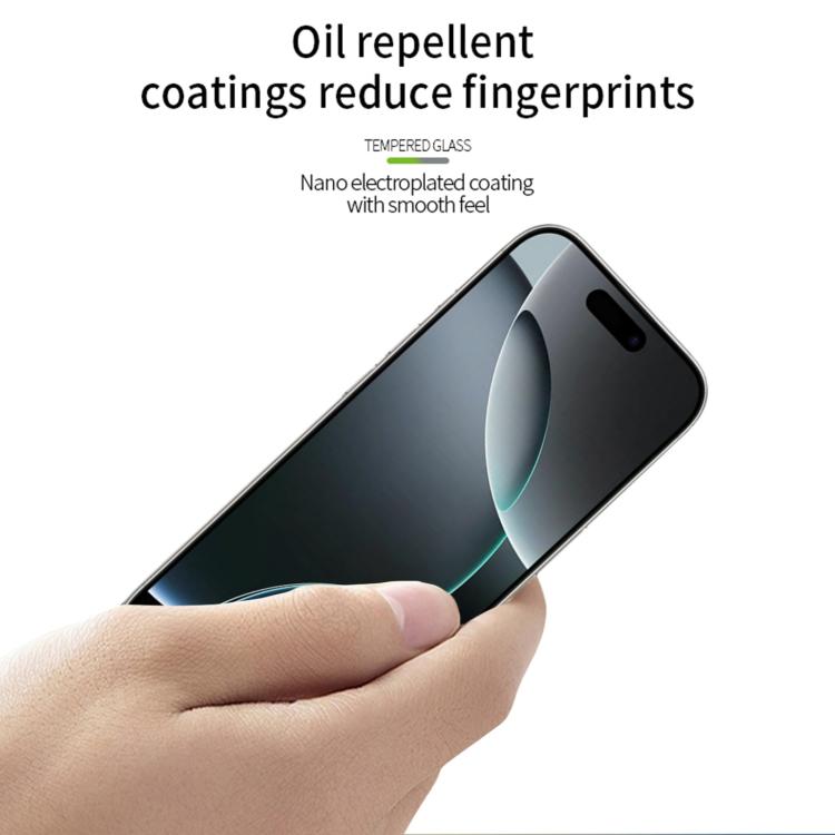 MOFI 9H 3D Explosion-proof Curved Screen Tempered Glass Film, For iPhone 18 Pro / 17 Pro, For iPhone 18 Pro Max / 17 Pro Max, For iPhone 17e / 16e, For iPhone 17, For iPhone Air, For iPhone 16 Pro Max, For iPhone 16 Pro, For iPhone 16 Plus, For iPhone ...