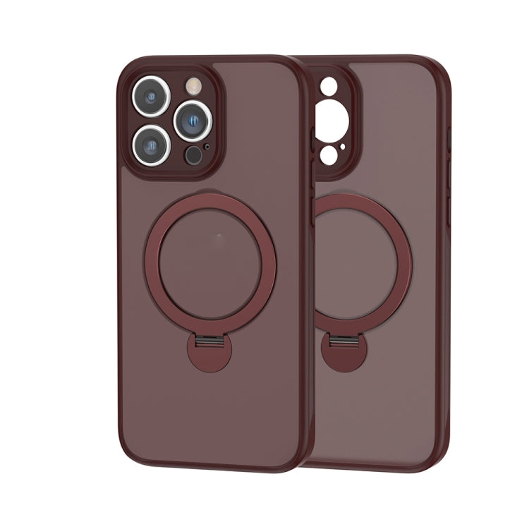 360 Magsafe Ring Holder TPU Hybrid PC Phone Case, For iPhone 15 Pro Max, For iPhone 15 Pro, For iPhone 15 Plus, For iPhone 15