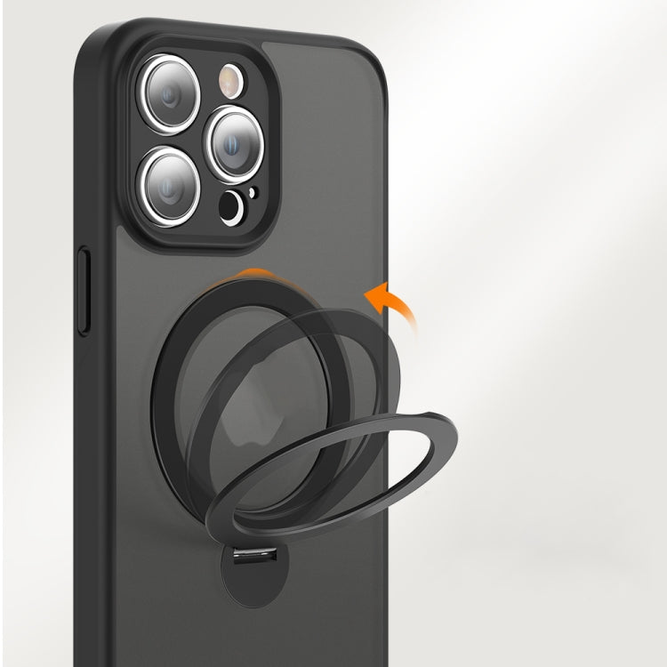 360 Magsafe Ring Holder TPU Hybrid PC Phone Case, For iPhone 15 Pro Max, For iPhone 15 Pro, For iPhone 15 Plus, For iPhone 15