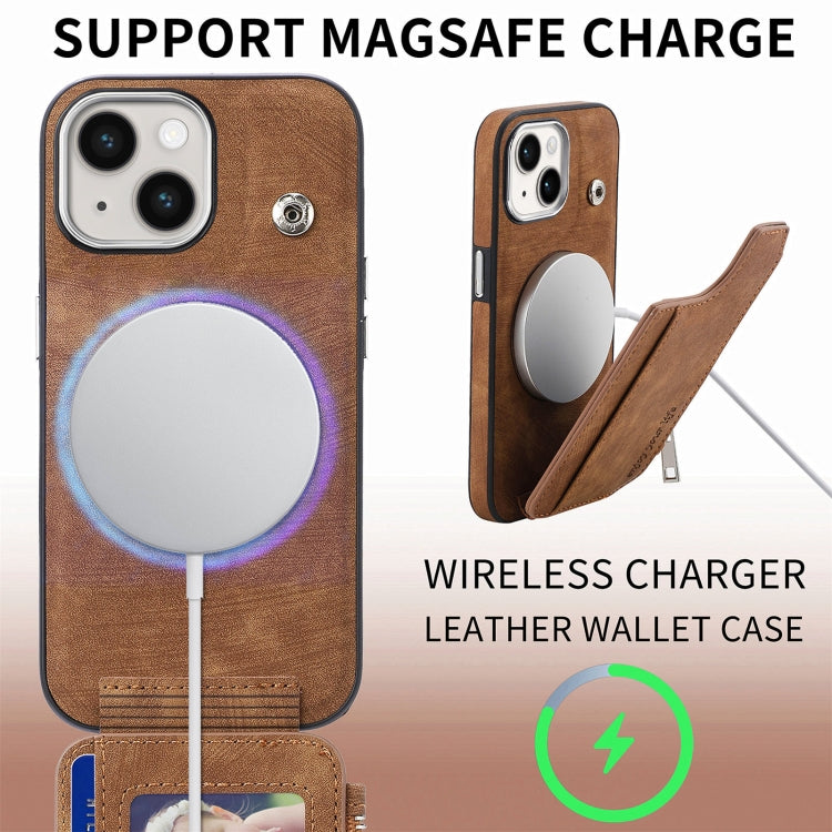 Magsafe Zipper RFID Wallet All-inclusive Shockrpoof Phone Case