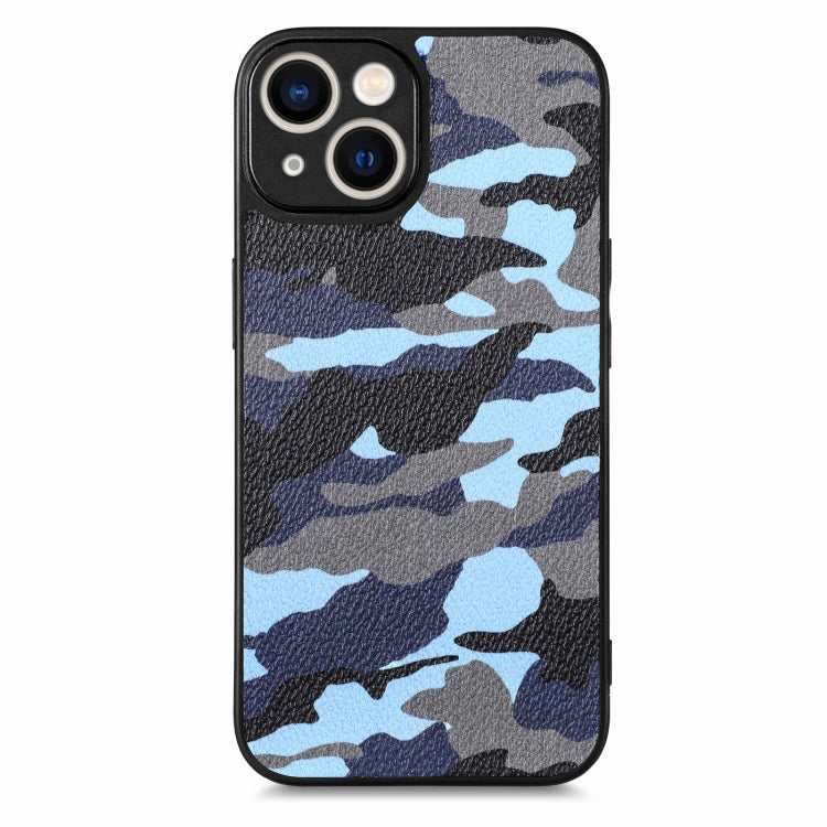 Retro Camouflage Leather Back Phone Case, For iPhone 15 Pro Max, For iPhone 15 Pro, For iPhone 15 Plus, For iPhone 15