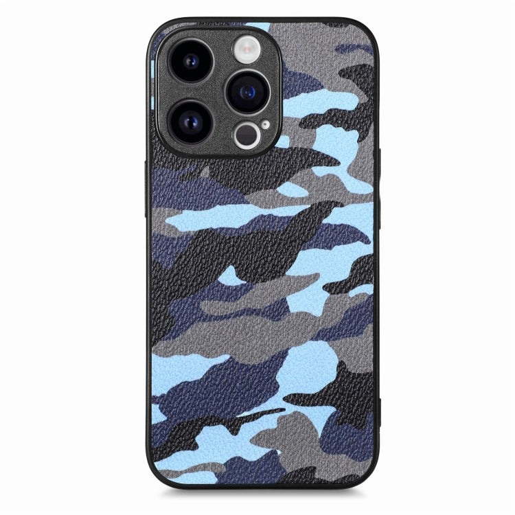 Retro Camouflage Leather Back Phone Case, For iPhone 15 Pro Max, For iPhone 15 Pro, For iPhone 15 Plus, For iPhone 15