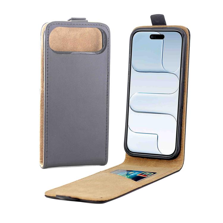 Vertical Flip Leather Phone Case with Card Slot, For iPhone 18 Pro / 17 Pro, For iPhone 18 Pro Max / 17 Pro Max, For iPhone 17e / 16e, For iPhone  17, For iPhone Air, For iPhone 16 Pro Max, For iPhone 16 Pro, For iPhone 16 Plus, For iPhone 16          ...