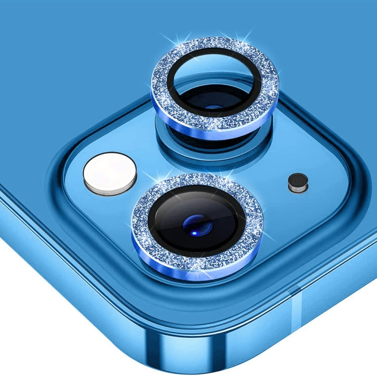 ENKAY Hat-Prince Glitter Rear Lens Aluminium Alloy Tempered Glass Film, For iPhone 15 Pro / 15 Pro Max, For iPhone 15 / 15 Plus
