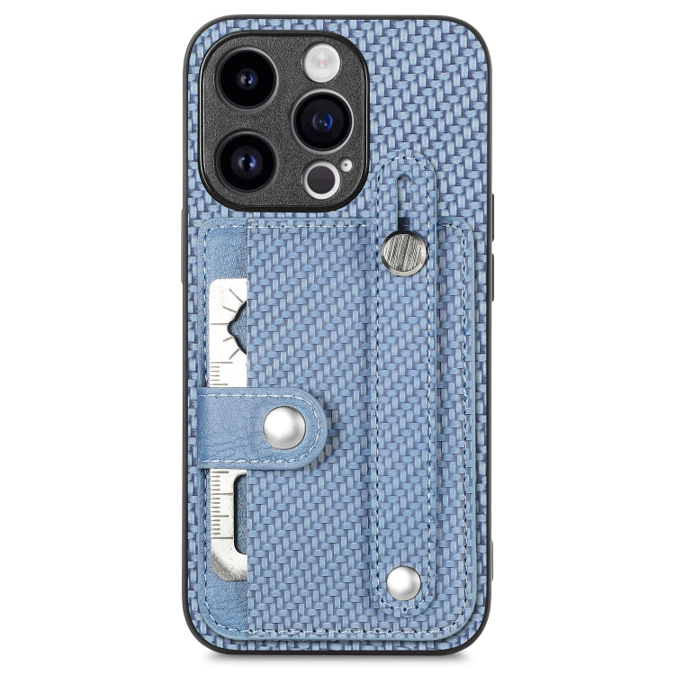Wristband Kickstand Card Wallet Back Phone Case with Tool Knife