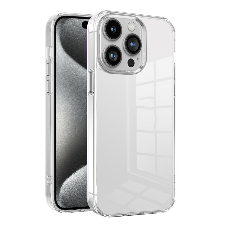 Ice Color Clear PC Hybrid TPU Phone Case, For iPhone 15 Pro Max, For iPhone 15 Pro, For iPhone 15 Plus