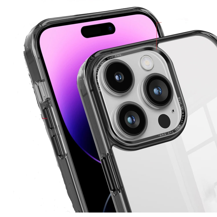 Ice Color Clear PC Hybrid TPU Phone Case, For iPhone 15, For iPhone 14, For iPhone 14 Pro