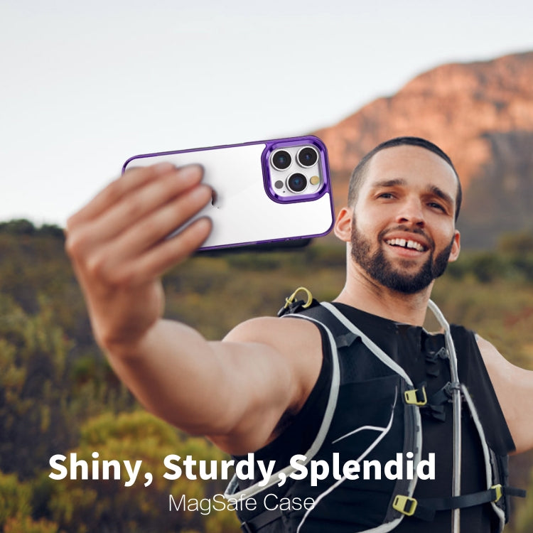 Ice Color Clear PC Hybrid TPU Phone Case, For iPhone 15, For iPhone 14, For iPhone 14 Pro