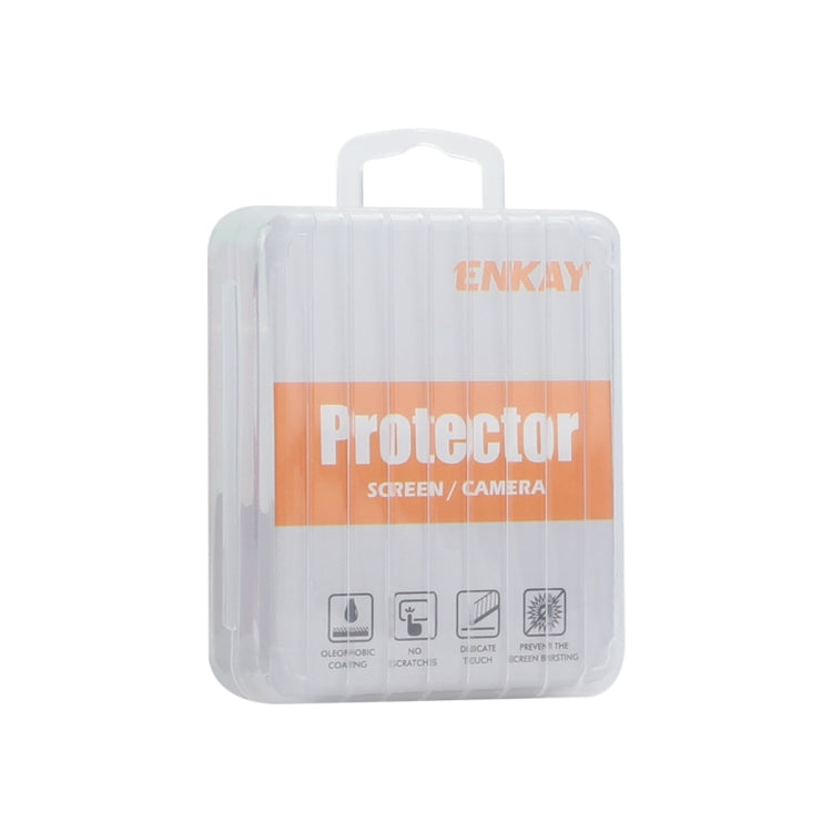 ENKAY AR Anti-reflection Individual Diamond Ring Camera Lens Glass Full Film, For iPhone 15 Pro / 15 Pro Max, For iPhone 15 / 15 Plus