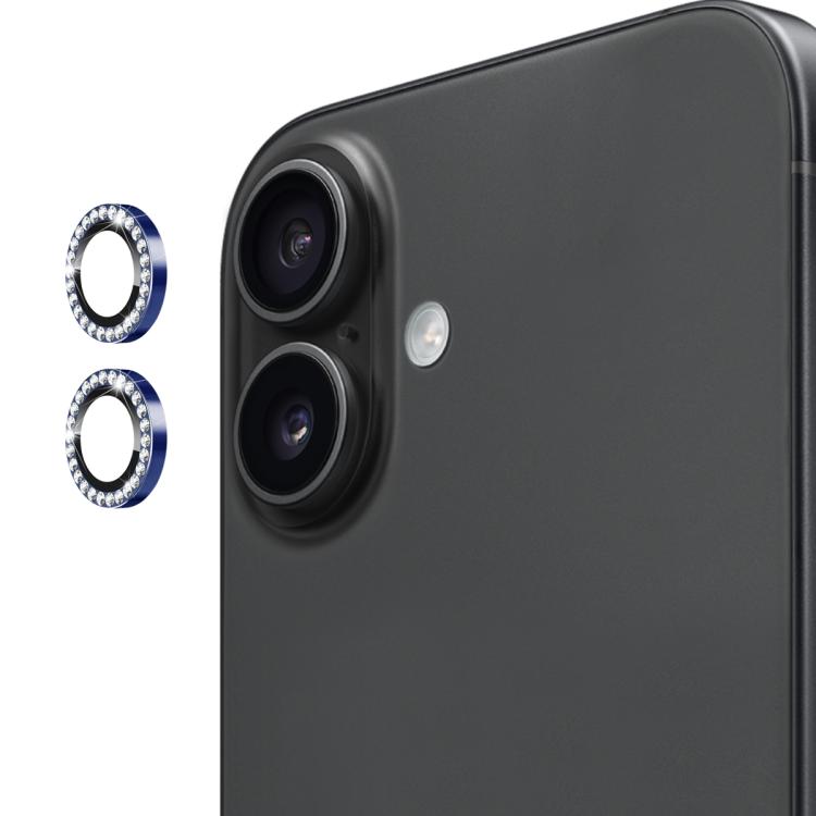 ENKAY AR Anti-reflection Individual Diamond Ring Camera Lens Glass Full Film, For iPhone 17, For iPhone 17 Pro / 17 Pro Max