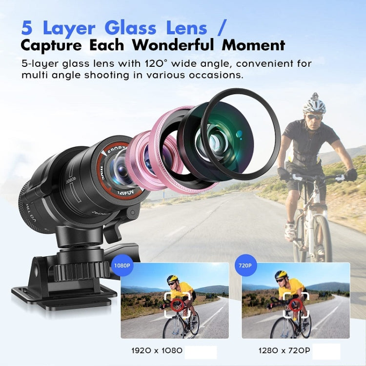 H42A Outdoor Activities HD Sports Action Camera Bicycle Motorbike Helmet Camera Camcorder, H42A