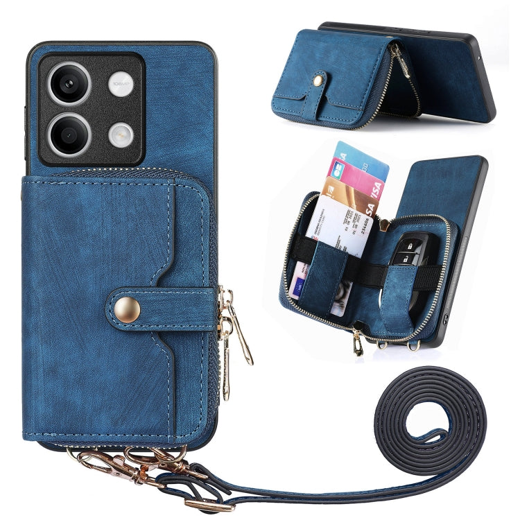 Crossbody Multi-function Zipper Wallet Phone Case