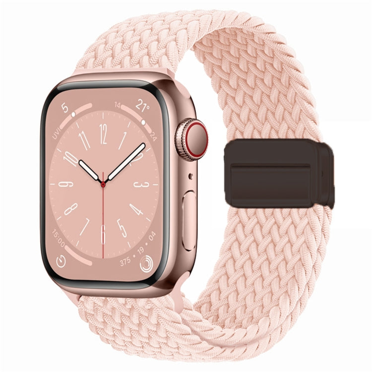 Nylon Woven Magnetic Fold Buckle Watch Band, For Apple Watch Series 9 41mm