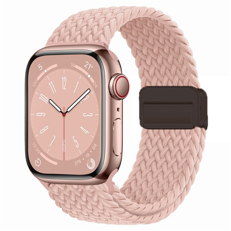 Nylon Woven Magnetic Fold Buckle Watch Band, For Apple Watch Series 5 44mm