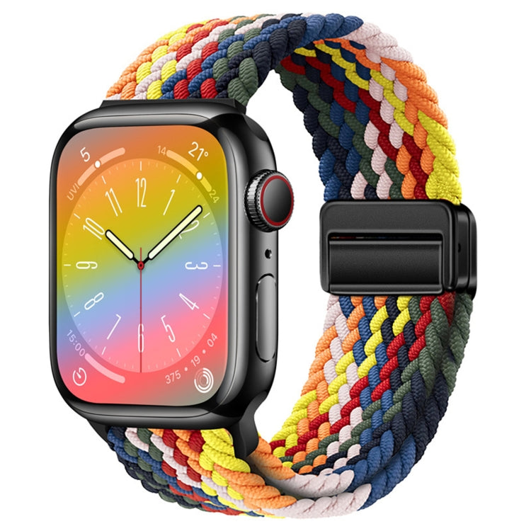 Nylon Woven Magnetic Fold Buckle Watch Band, For Apple Watch Series 5 40mm