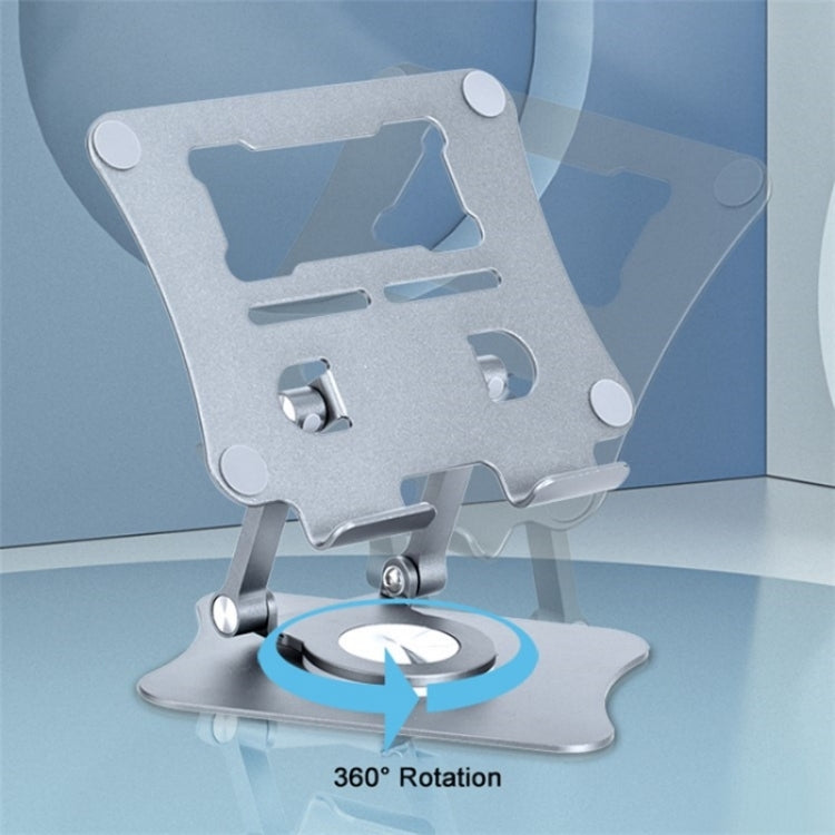 G68 360-Degree Rotating Foldable Phone Tablet Desktop Holder, G68 Black, G68 Grey, G68 Silver