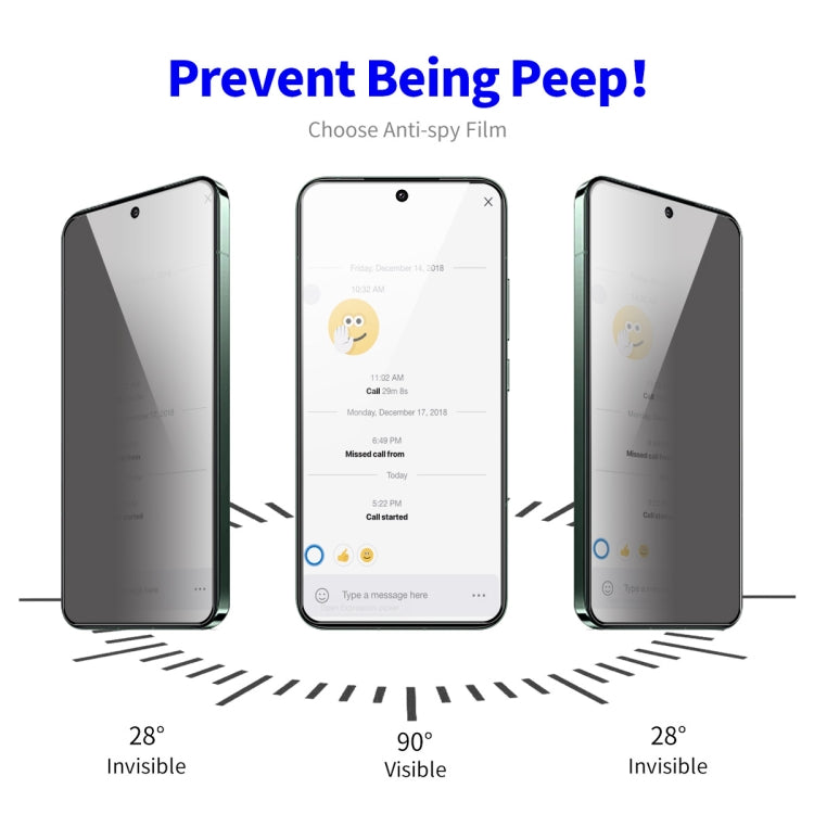 5pcs ENKAY Hat-Prince 28 Degree Anti-peeping Privacy Tempered Glass Film, For Xiaomi Poco M6 Pro, For Redmi A7 Pro 4G / 5G 171mm, For Xiaomi 14T / 14T Pro, For Redmi K70 / K70e / K70 Pro, For Redmi 12 4G / 5G, For Xiaomi 13T / 13T Pro                  ...