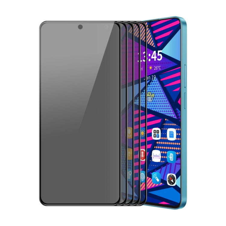 5pcs ENKAY Hat-Prince 28 Degree Anti-peeping Privacy Tempered Glass Film, For Xiaomi Poco M6 Pro, For Redmi A7 Pro 4G / 5G 171mm, For Xiaomi 14T / 14T Pro, For Redmi K70 / K70e / K70 Pro, For Redmi 12 4G / 5G, For Xiaomi 13T / 13T Pro                  ...