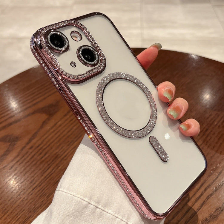 Diamond Plated MagSafe TPU Phone Case, For iPhone 16, For iPhone 15 Pro Max, For iPhone 15 Pro, For iPhone 15 Plus