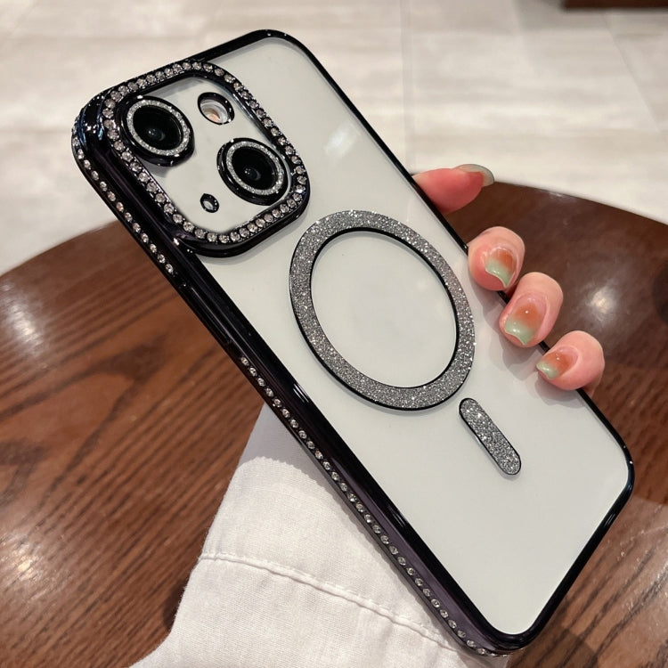 Diamond Plated MagSafe TPU Phone Case, For iPhone 16, For iPhone 15 Pro Max, For iPhone 15 Pro, For iPhone 15 Plus