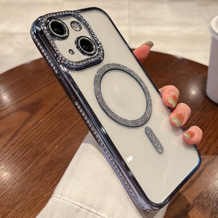 Diamond Plated MagSafe TPU Phone Case, For iPhone 15, For iPhone 14 Plus, For iPhone 14, For iPhone 14 Pro