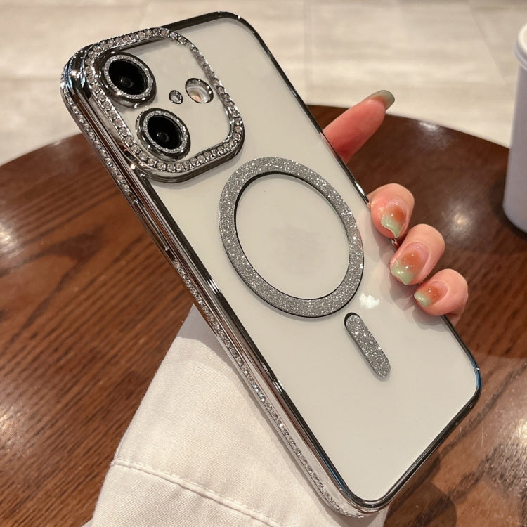 Diamond Plated MagSafe TPU Phone Case, For iPhone 16, For iPhone 15 Pro Max, For iPhone 15 Pro, For iPhone 15 Plus