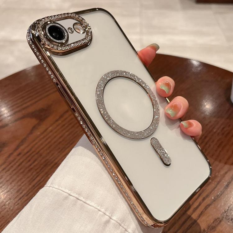 Diamond Plated MagSafe TPU Phone Case, For iPhone 16e, For iPhone 16 Pro Max, For iPhone 16 Pro, For iPhone 16 Plus
