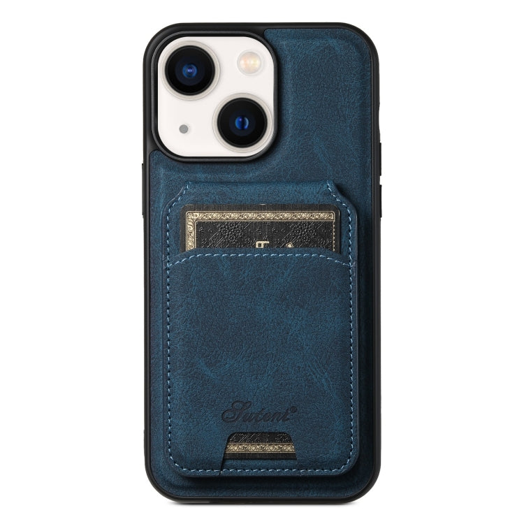 Suteni H16 Litchi Texture Leather Detachable Wallet Back Phone Case, For iPhone 15 Pro, For iPhone 15 Plus, For iPhone 15, For iPhone 14 Plus, For iPhone 14, For iPhone 14 Pro
