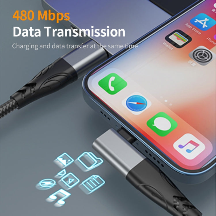 ENKAY PD100W 4-in-1 USB-A / Type-C to Type-C / 8 Pin Multifunction Fast Charging Cable with E-Marker, 1m, 2m