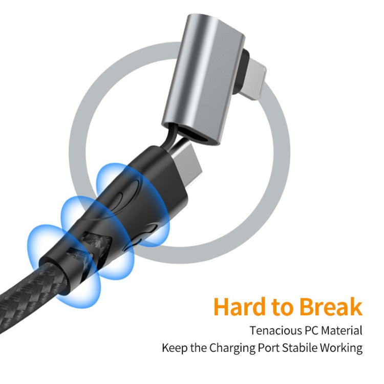 ENKAY PD100W 4-in-1 USB-A / Type-C to Type-C / 8 Pin Multifunction Fast Charging Cable with E-Marker, 1m, 2m