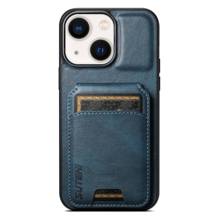 Suteni H02 Leather Wallet Stand Back Phone Case, For iPhone 14, For iPhone 14 Pro, For iPhone 14 Pro Max, For iPhone 13 Pro Max, For iPhone 13 Pro, For iPhone 13, For iPhone 12 Pro Max, For iPhone 11 Pro Max