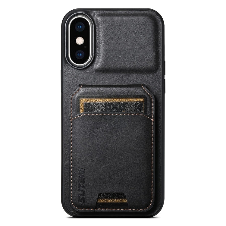 Suteni H02 Leather Wallet Stand Back Phone Case