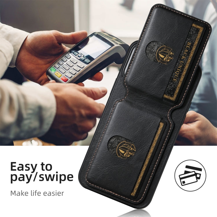 Suteni H02 Leather Wallet Stand Back Phone Case, For iPhone 16 Pro, For iPhone 16 Plus, For iPhone 16, For iPhone 15 Pro Max, For iPhone 15 Pro, For iPhone 15 Plus, For iPhone 15, For iPhone 14 Plus