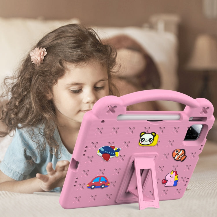 Handle Kickstand Children EVA Shockproof Tablet Case, For Xiaomi Pad 7 / 7 Pro 2024, For Xiaomi Redmi Pad SE 4G 8.7, For Xiaomi Redmi Pad SE 11 2023