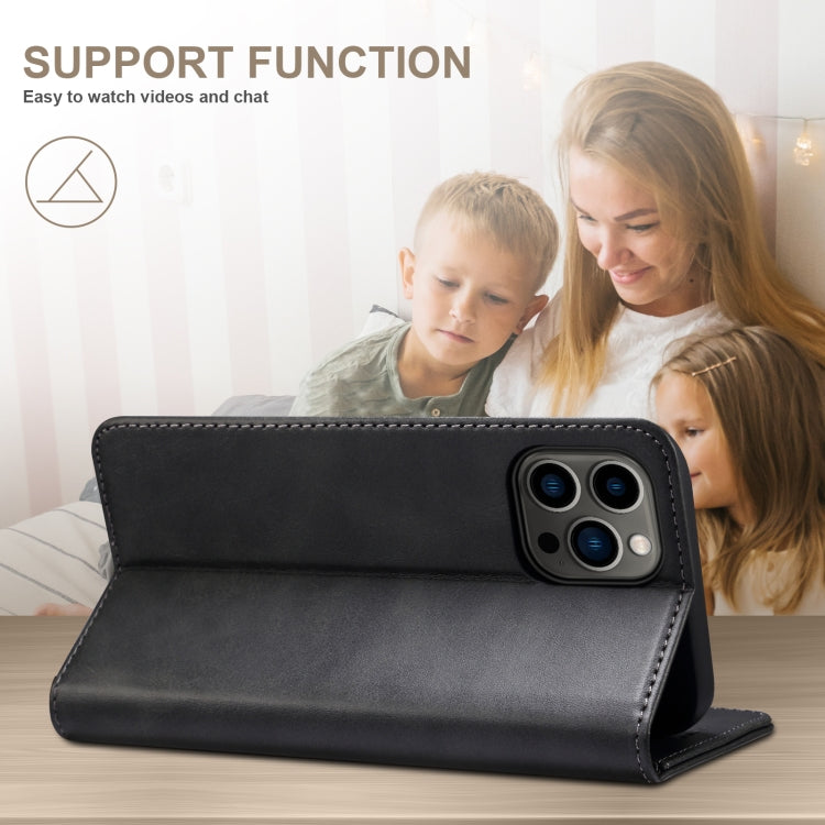 Suteni Calf Texture Horizontal Flip Leather Phone Case, For iPhone 16 Pro Max, For iPhone 16 Pro, For iPhone 16 Plus, For iPhone 16, For iPhone 15 Pro Max, For iPhone 15 Pro