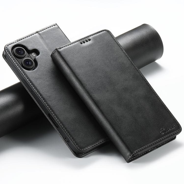 Suteni Calf Texture Horizontal Flip Leather Phone Case