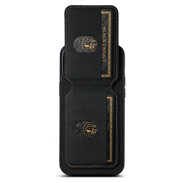Suteni H02 Litchi Leather Card Wallet Stand Back Phone Case, For iPhone 11 Pro, For iPhone XR, For iPhone XS Max, For iPhone X / XS