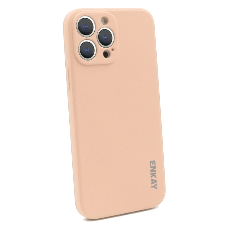 ENKAY Liquid Silicone Soft Shockproof Phone Case, For iPhone 15 Pro Max, For iPhone 15 Pro, For iPhone 15 Plus, For iPhone 15