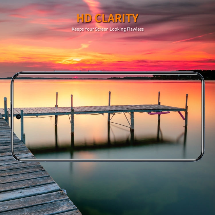 10pcs ENKAY 9H Big Arc Edge High Aluminum-silicon Tempered Glass Film, For Xiaomi Poco X6 Pro, For Xiaomi Poco X6, For Xiaomi Redmi 12 5G Global, For Xiaomi Poco C51 4G, For Xiaomi Poco C50 / Redmi A1+ / A2+