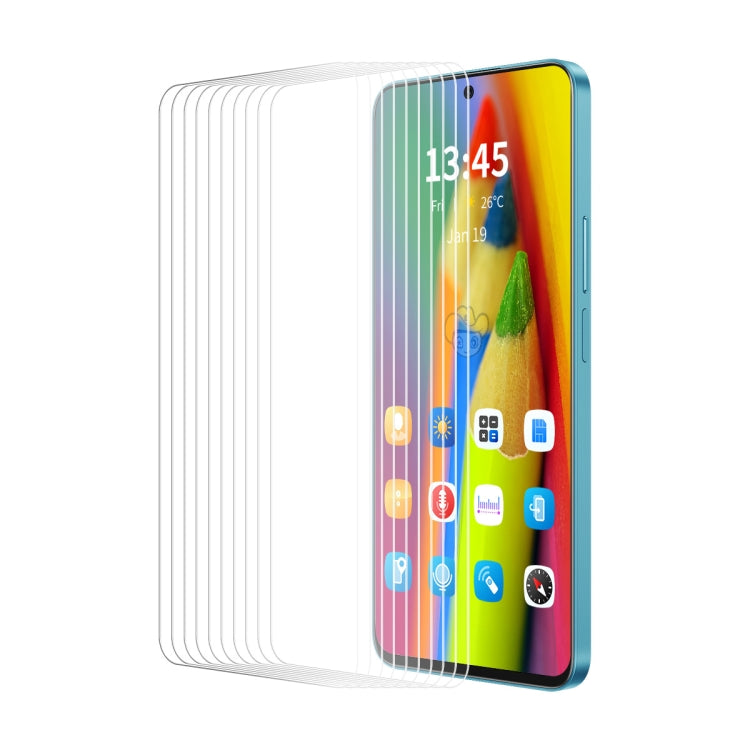 10pcs ENKAY 9H Big Arc Edge High Aluminum-silicon Tempered Glass Film, For Redmi Note 17 4G / 5G Global 169.7mm, For Xiaomi Poco M8 Power 5G, For Redmi K100 Pro Max / Poco F9 Ultra 5G, For Xiaomi Poco F9 Pro, For Redmi 17 4G / 5G Global 170mm          ...