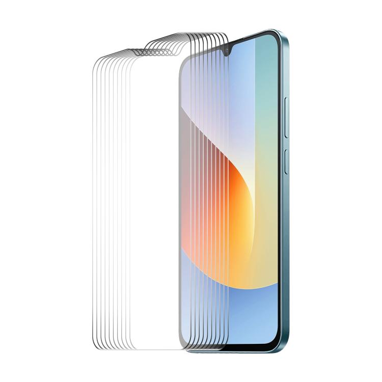 10pcs ENKAY 9H Big Arc Edge High Aluminum-silicon Tempered Glass Film, For Redmi Note 17 Pro Max Global 163.4mm, For Redmi Note 17 4G / 5G Global 169.7mm, For Redmi 17C 5G, For Xiaomi Poco M8 Power 5G, For Redmi K100 Pro Max / Poco F9 Ultra 5G         ...