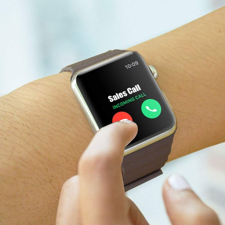 Universal Leather Magnetic Band For Apple iWatch1 2 3 4  38mm/40mm, black, blue, red, white, brown